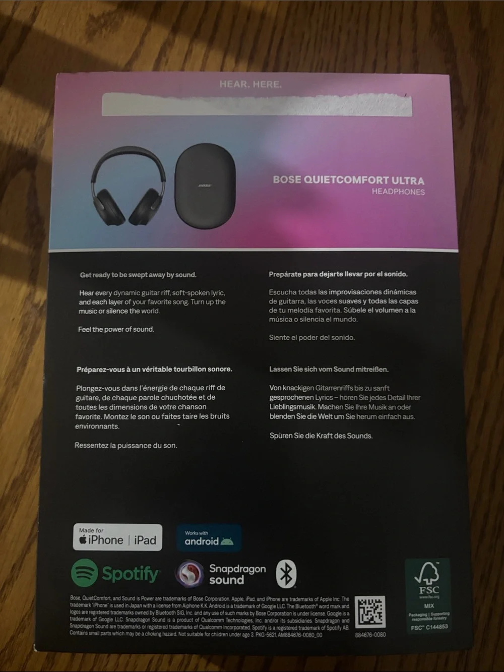 Bose QuietComfort Ultra Headphones - Charcoal Black